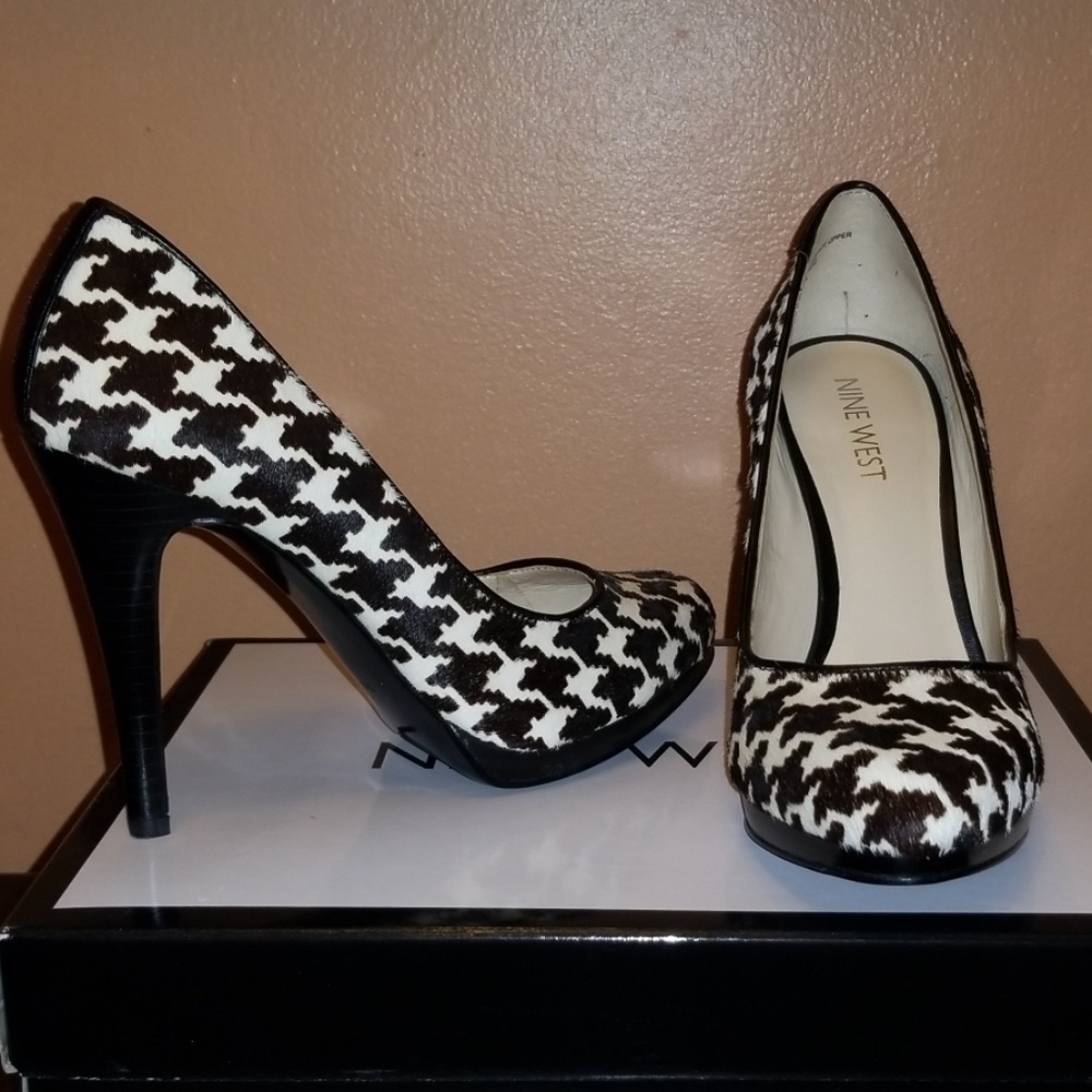 Black &White Heels